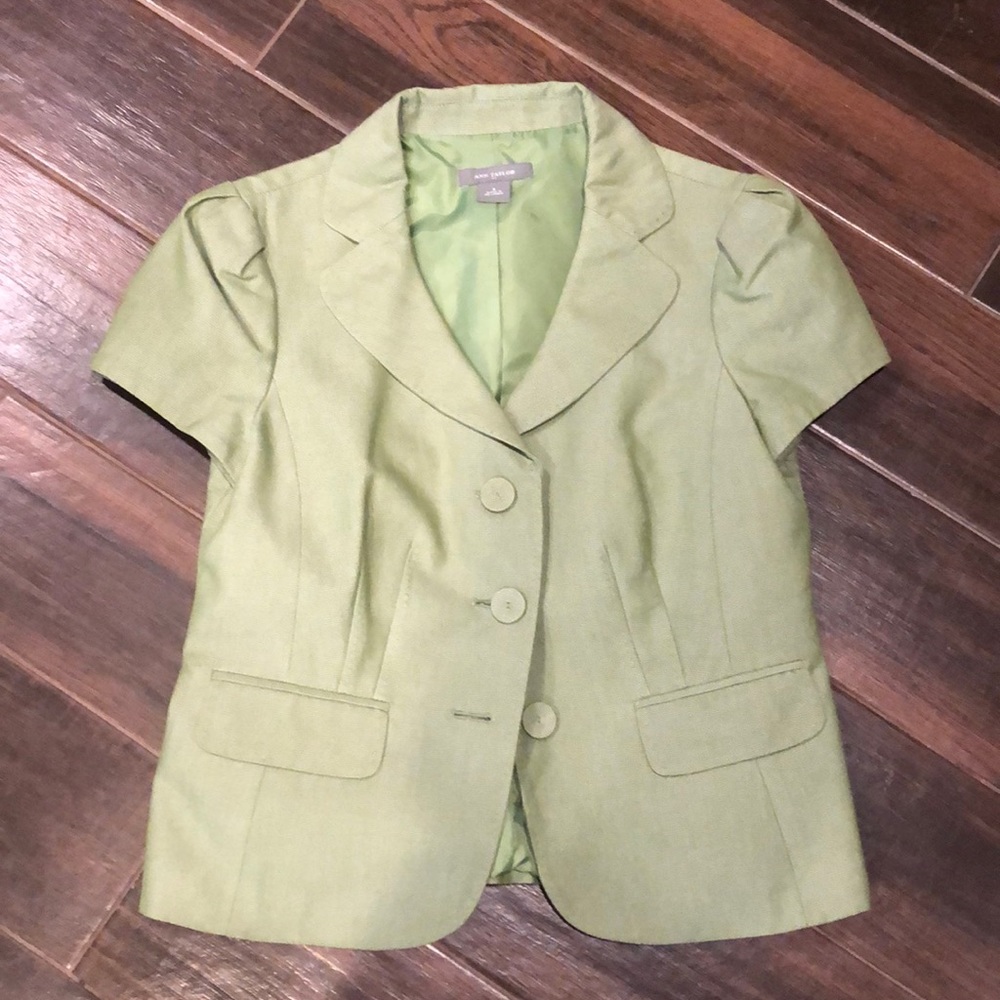 Ann Taylor short sleeve jacket